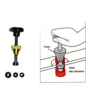 Fresa Per Rettifica Sede Rub.  32140