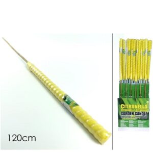 Torcia Citronella Gialla In Display  537824