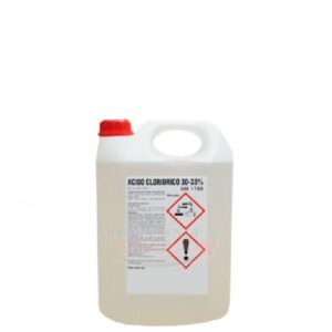 Acido Muriatico Cartone 5Lt.  Acidmur5