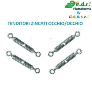 Tenditori Zincati Occhio/Occhio 6 Mm 
Offerta 4 Pz + 1 Omaggio  Ktoo6