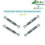 Tenditori Zincati Occhio/Occhio 8 Mm 
Offerta 4 Pz + 1 Omaggio  Ktoo8