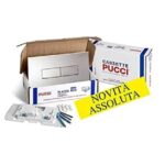 Placca Eco Compl. Telaio -Sport.Cromo  P-9582