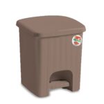 Pattumiera Pedalina Quadra Tortora  Pf38523