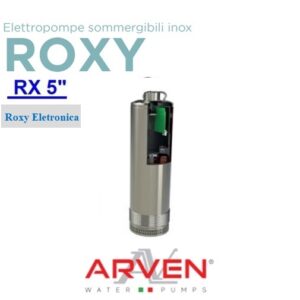 Roxy-R 100 5" Elettronica 1,20 Hp 230V 50Hz 10 Mt Cavo H07 Rnf  Red.Rxy1200/E