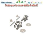 Supporto Sedile Pesante Universale Cromato