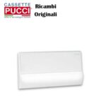 Placca chiusa con telaio 330x165 mm bianca  P-7110