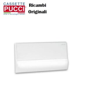 Placca chiusa con telaio 330x165 mm bianca  P-7110