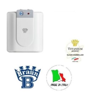 Scaldabagno Bandini Braun Vetroporcellnatao Quadrato.