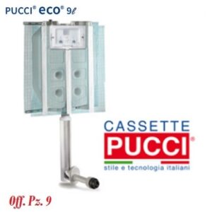 Cassetta Eco Incasso New M Senza Placca. Promo Pezzi 9  P-Ceispx9