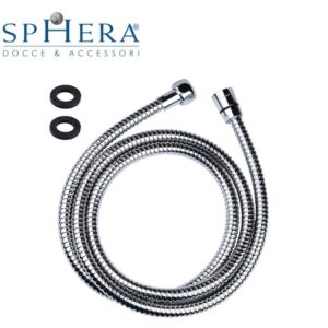 Flessibile Doccia 1/2" FF Doppia Aggraffatura un Lato Attacco  Conico.