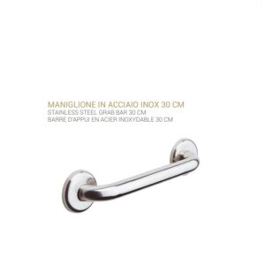 Maniglione Lineare Acciaio Inox.