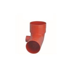 Curva 90° Wc Uscita Pvc Gomito Arancio 1 Chiamata Laterale. 100 x Wc Usc 50 Sx