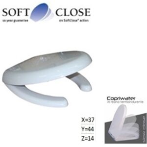 Copriwater Sedile Wc Soft Close Termoindurente.