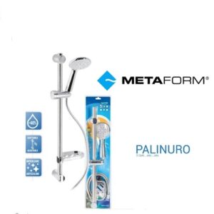 Saliscendi Doccia Cromo Palinuro Metaform Cromato.