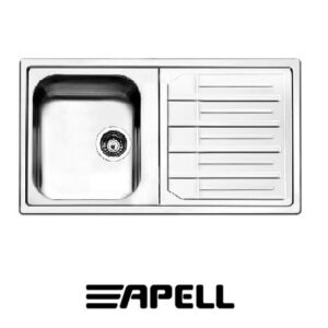 Lavello Melodia Acciaio Spazzolato.