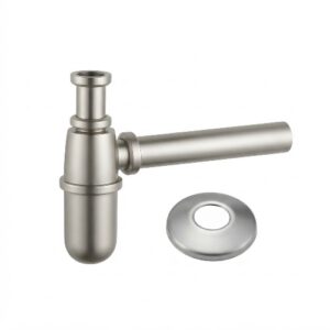 Sifone A Bottiglia Completo. 1" Satinato