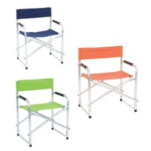 Sedia Regista Colori Assortiti Blu Verde Arangio  Hu-117